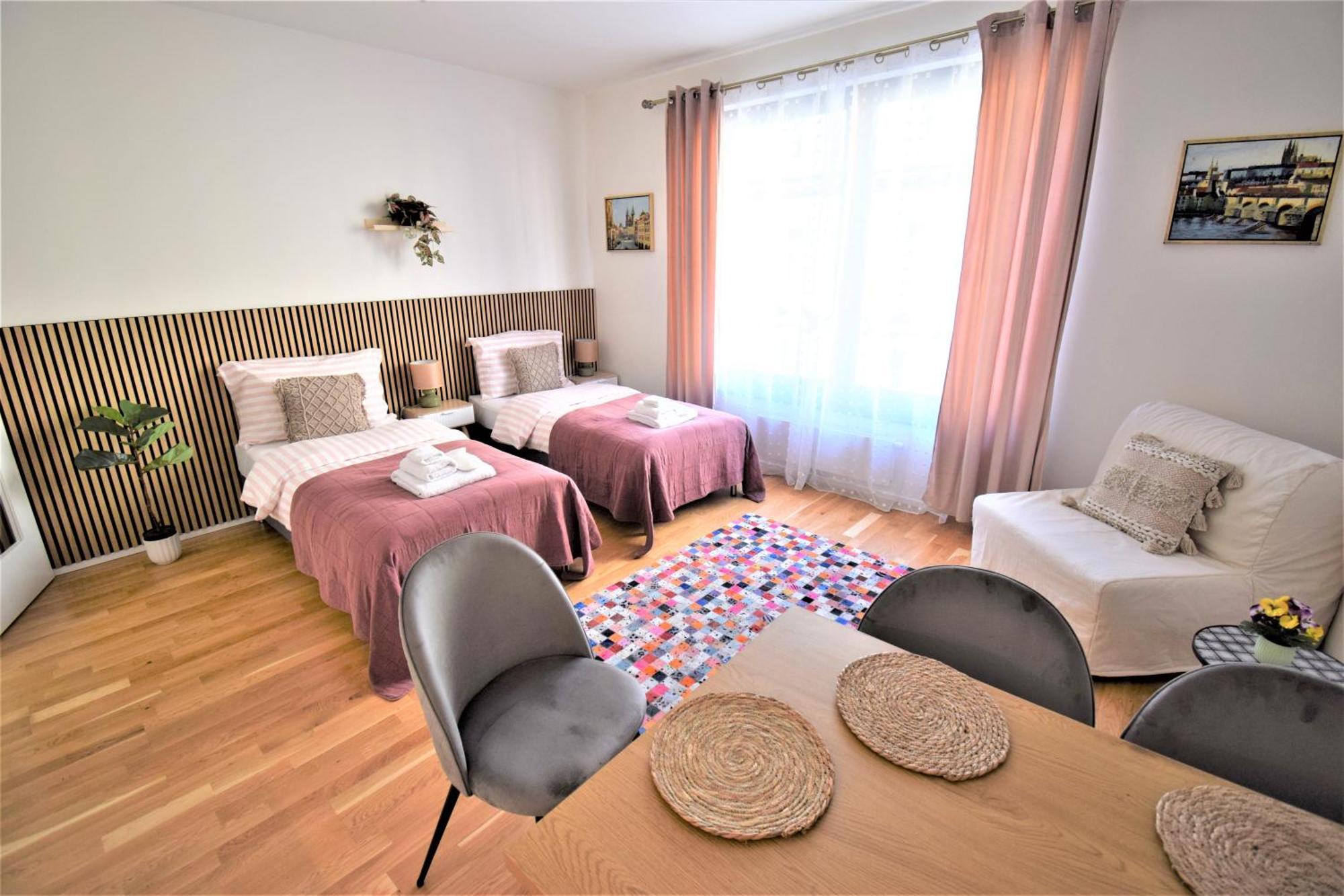 Jasminn Apartments Prag Exteriör bild